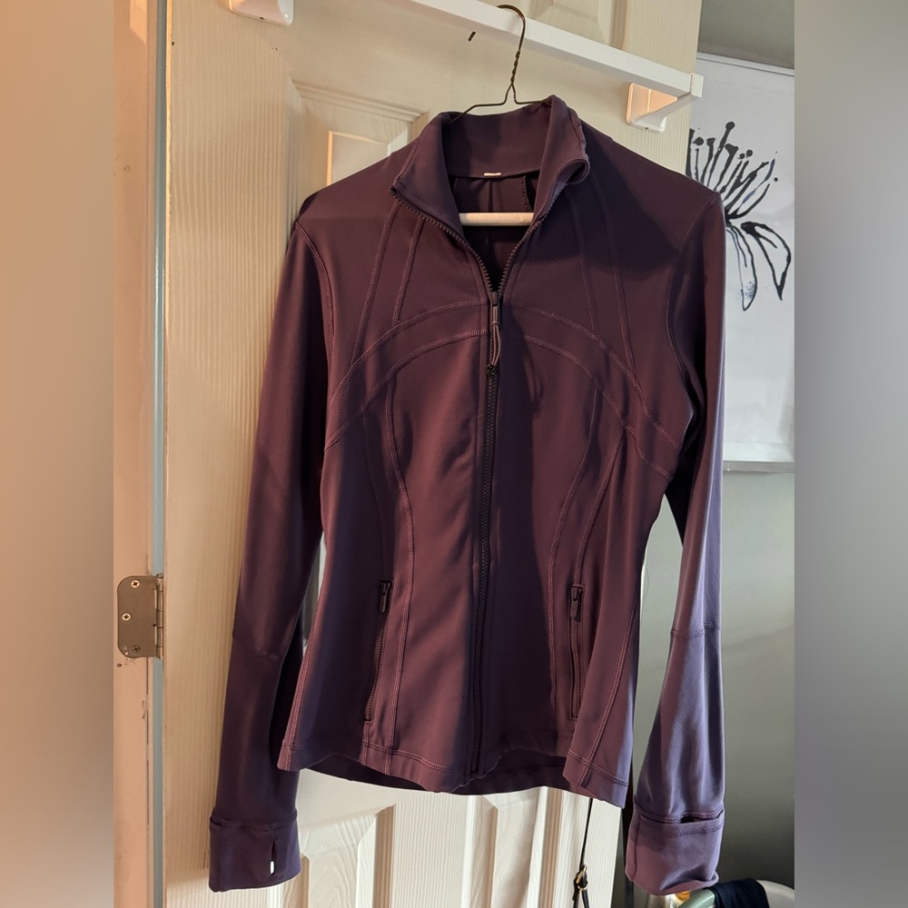 Lululemon define jacket light purple excellent condition